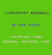 Compusport Baseball